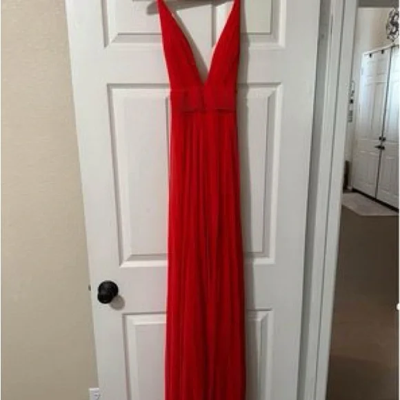 green emerald velvet dress Kat Formal Glitter Lace-Up Column Dress